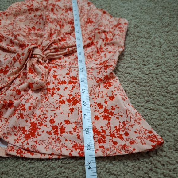 Meraki halter neck wrap blouse size XL - Picture 8 of 9